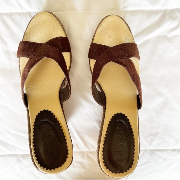 Colin Stuart Wedge Sandals - Picture 4 of 8